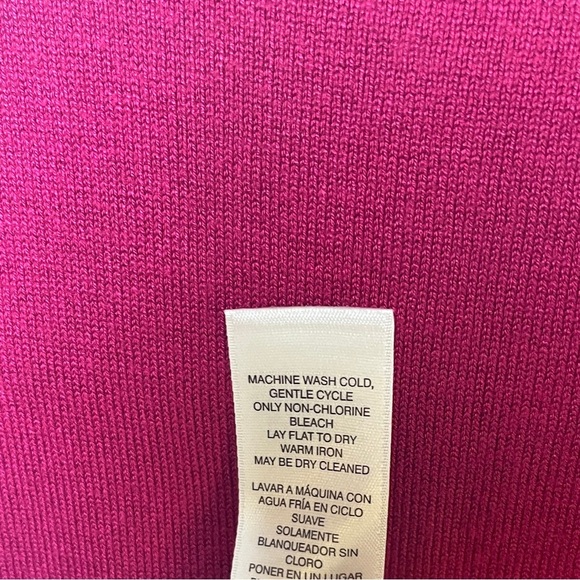 CHICO’S Classic Sweater Vest in Red Size 0 - Picture 6 of 7